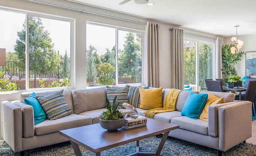 Bright Modern Living Room Bright Modern Living Room